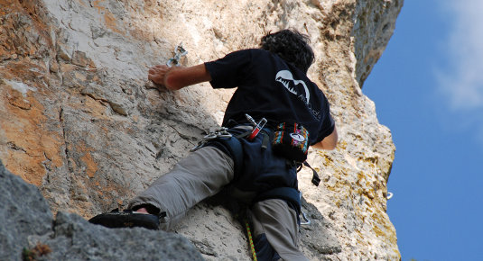 arrampicata vicino roma