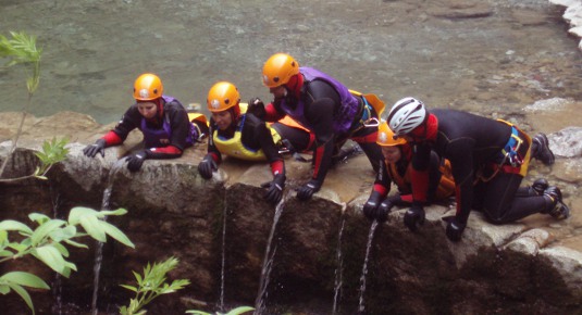 canyoning