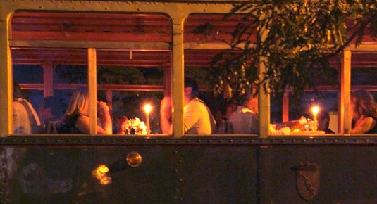 cena tram roma