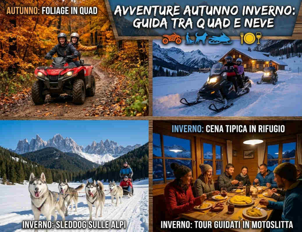 esperienze outdoor autunno inverno