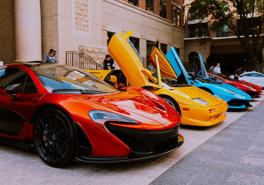 guidare una supercar