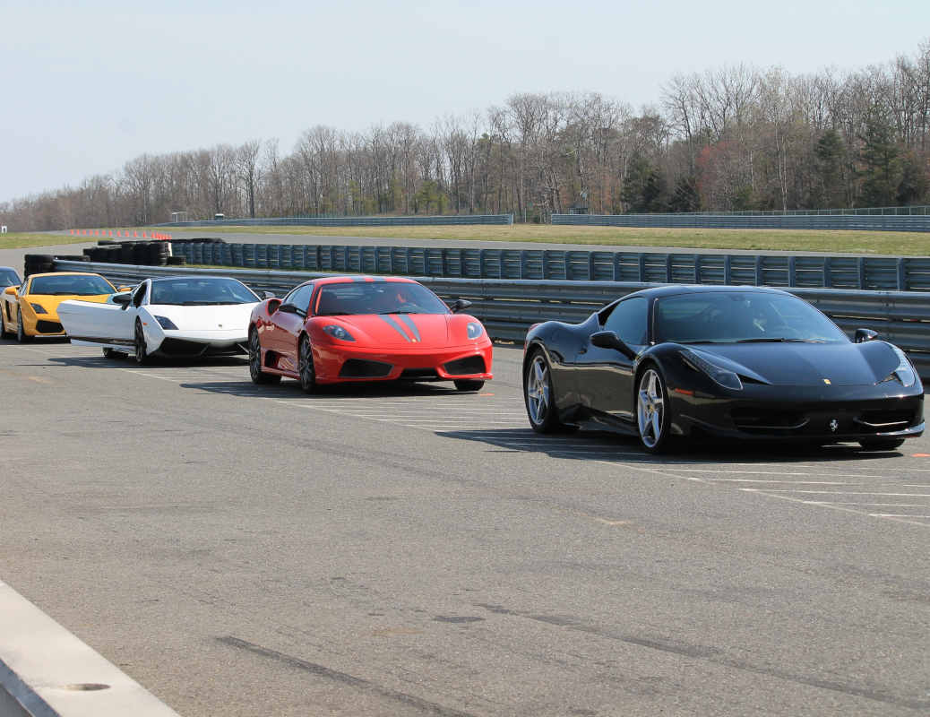 guidare auto gt in pista