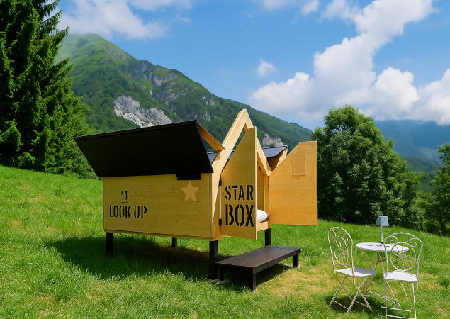 dormire in una starsbox