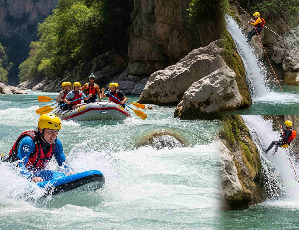 rafting canyoning hydrospeed