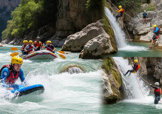rafting  hydrospeed canyoning