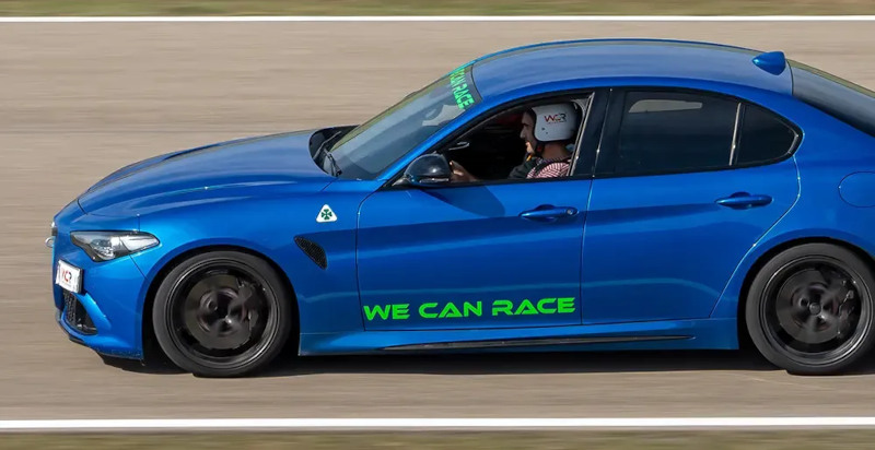 Test drive Alfa Giulia Quadrifoglio Autodromo Mores