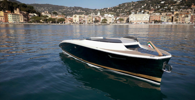 navigazione al tramonto con prosecco e stuzzichini a Portofino
