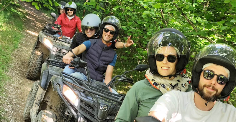 Caccia al tesoro a bordo di un quad a Sulbiate
