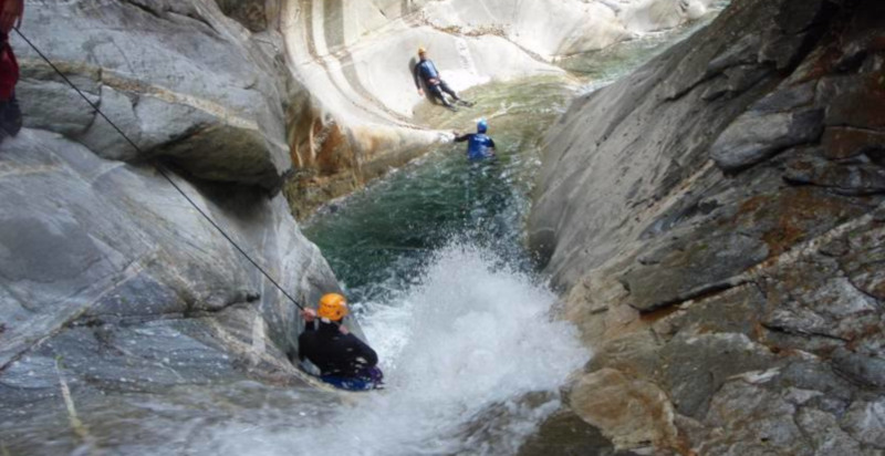 canyoning val bodengo