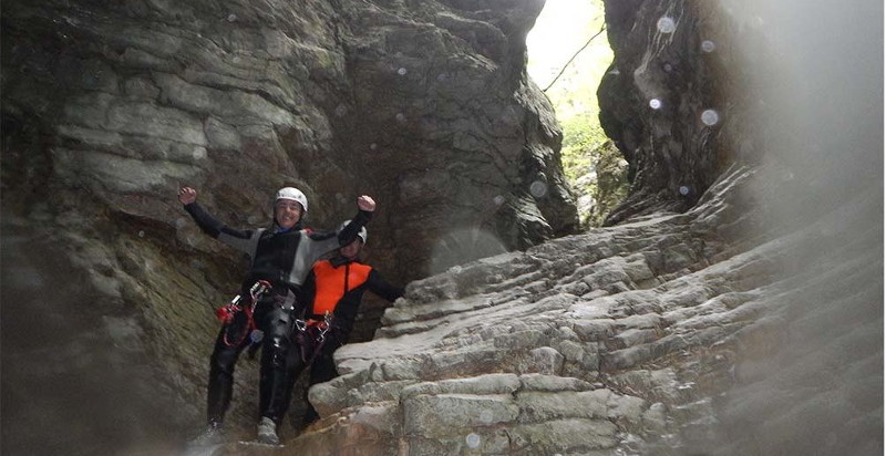 Discesa canyoning Orvieto