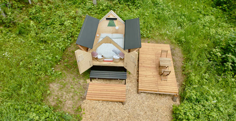 Dormire in una Starsbox a Sauris