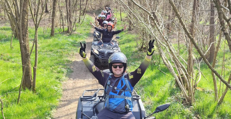 Escursione in quad attraverso i sentieri di Sulbiate nella Monza Brianza