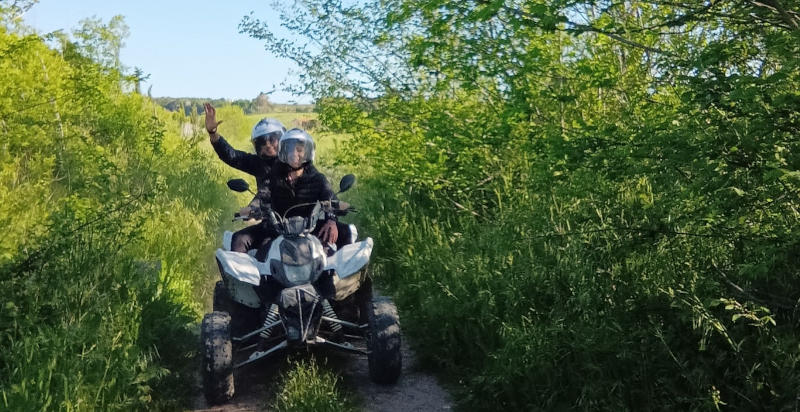 escursione quad due ore cerveteri