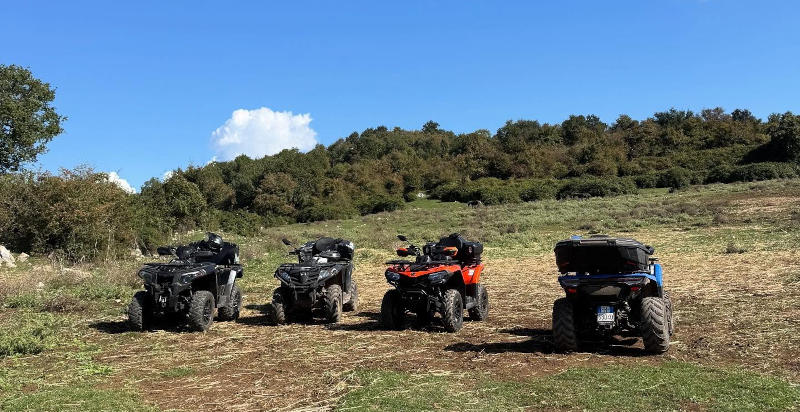 Esperienza in quad nel Lazio a Rocca Massima tra natura e divertimento
