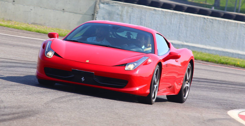 Ferrari in pista Arese