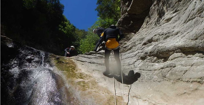 Fosso Campione canyoning Orvieto