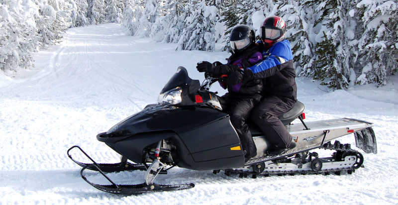 Gita in motoslitta Livigno