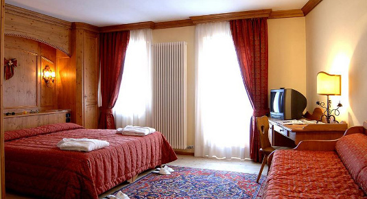 Hotel benessere Asiago stanze