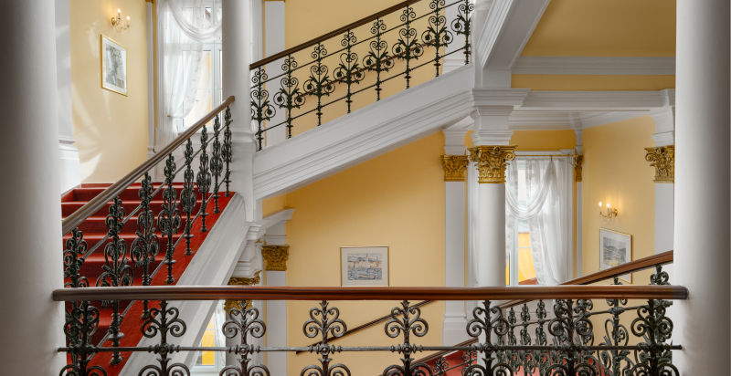 Interni eleganti dell'Hotel Savoy Frantiskovy Lazne