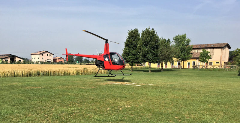 Volo in elicottero - Modena-2