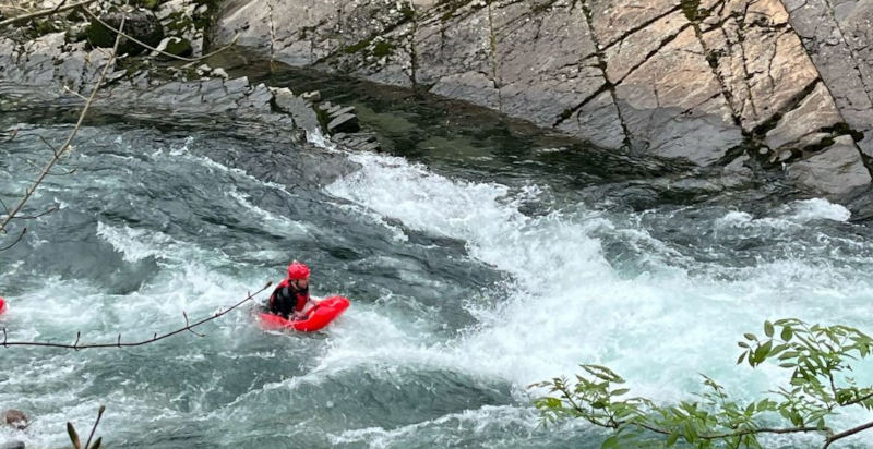 Discesa in hydrospeed sul Brembo esperienza adrenalinica