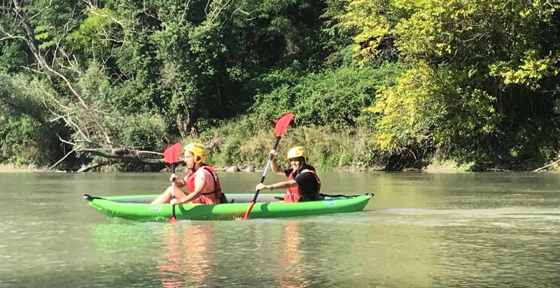 Canoa sul fiume Adige, viaggio tra le gole del Veronese