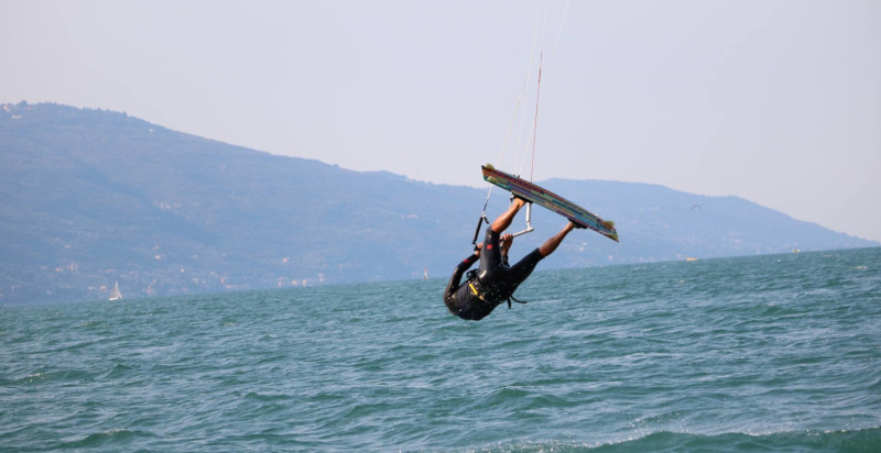 Kite surfing lago di Garda