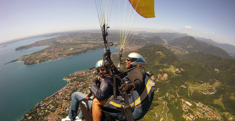 Lago di Garda parapendio biposto