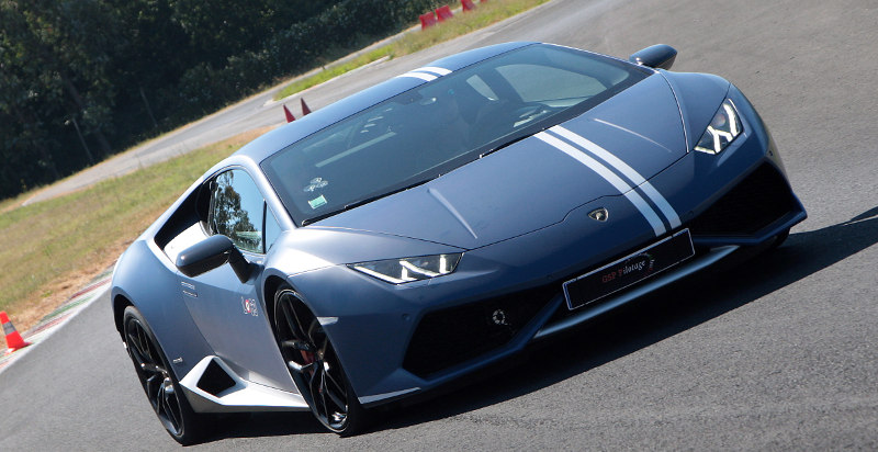 Lamborghini Huracan in pista