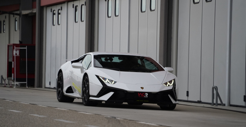 Lamborghini Huracán Tecnica sul Circuito di Mores in Sardegna