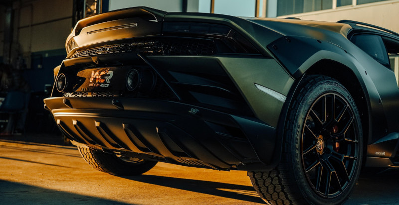 Esperienza di guida Lamborghini Huracán Sterrato sul circuito umbro