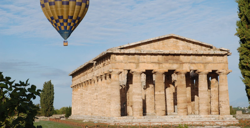 Esperienza in mongolfiera Paestum