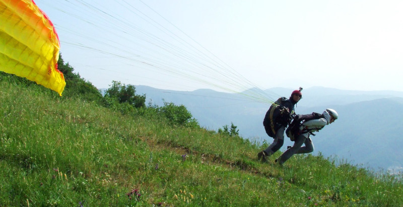 Volo in parapendio biposto Lago Iseo