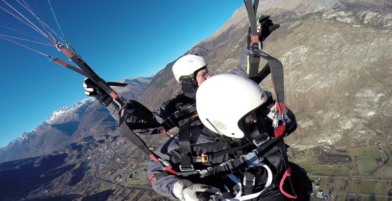 Parapendio biposto Piemonte