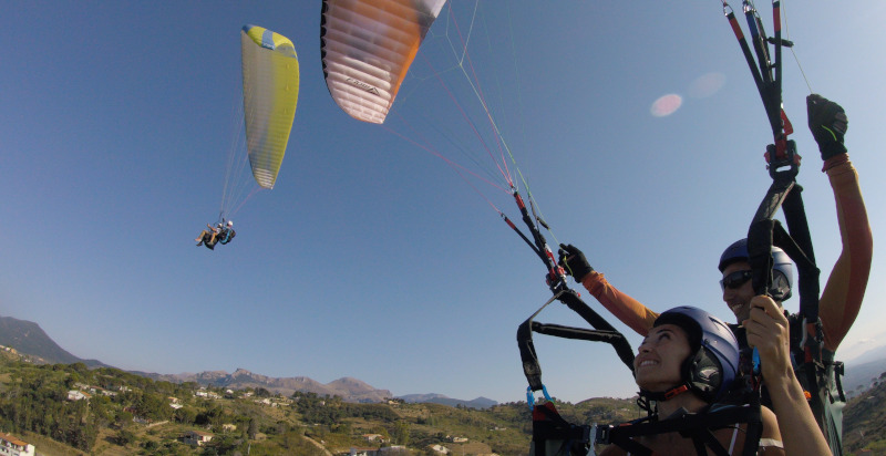 parapendio biposto monte cimone