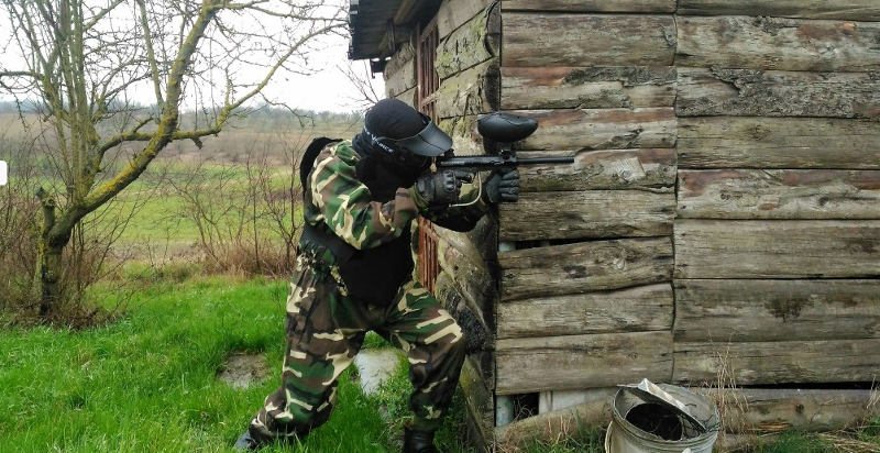 Partita a paintball in Piemonte