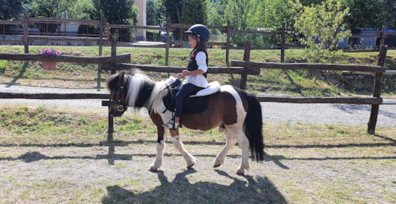 Passeggiata a cavallo per bambini in provincia di Parma, Val Noveglia