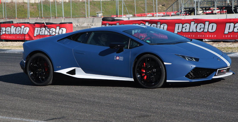Tracciato del Circuito di Pomposa per l'esperienza su Lamborghini