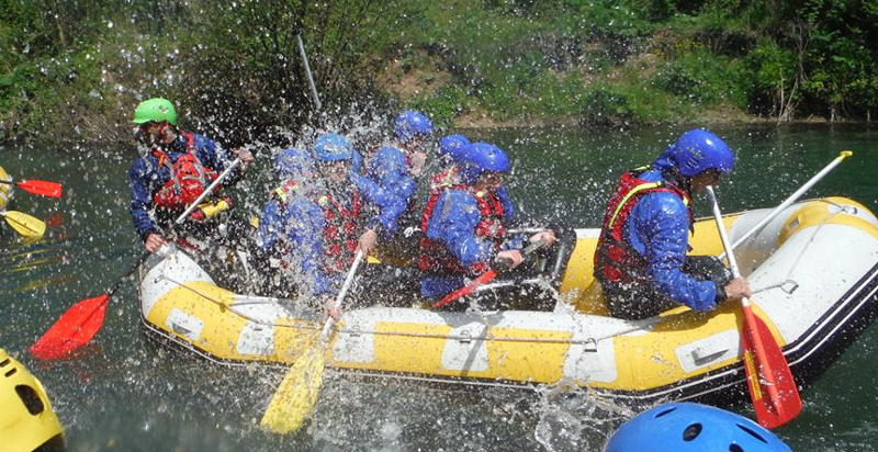 Rafting Rieti fiume Velino