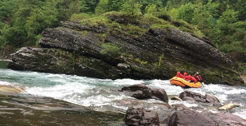 Rapide del fiume Brembo per un’esperienza piena di adrenalina
