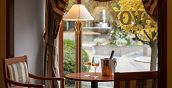 Ambiente accogliente lobby Hotel Savoy Frantiskovy Lazne