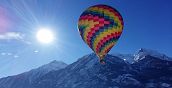 Volo mongolfiera Valle d'Aosta