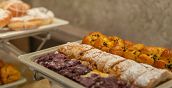 Buffet di dolci per la colazione all'Hotel Savoy a Franzensbad