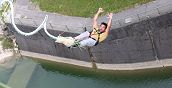 Esperienza di bungee jumping al Staudamm Klaus