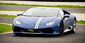 Passeggero su Lamborghini Huracán in pista a Castelletto di Branduzzo