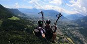 Volo in parapendio dal Hirzer: panoramica mozzafiato su Merano