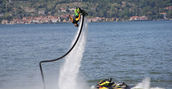 Istruttore flyboard lago Maggiore