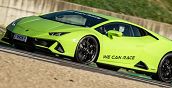 Lamborghini Huracán EVO sul tracciato sardo di Mores