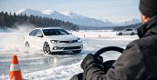 Corso guida sicura su ghiaccio e neve