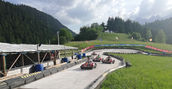 Guidare pista go kart